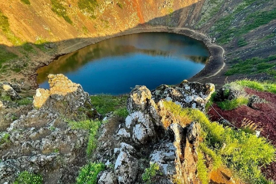 Kerið from above