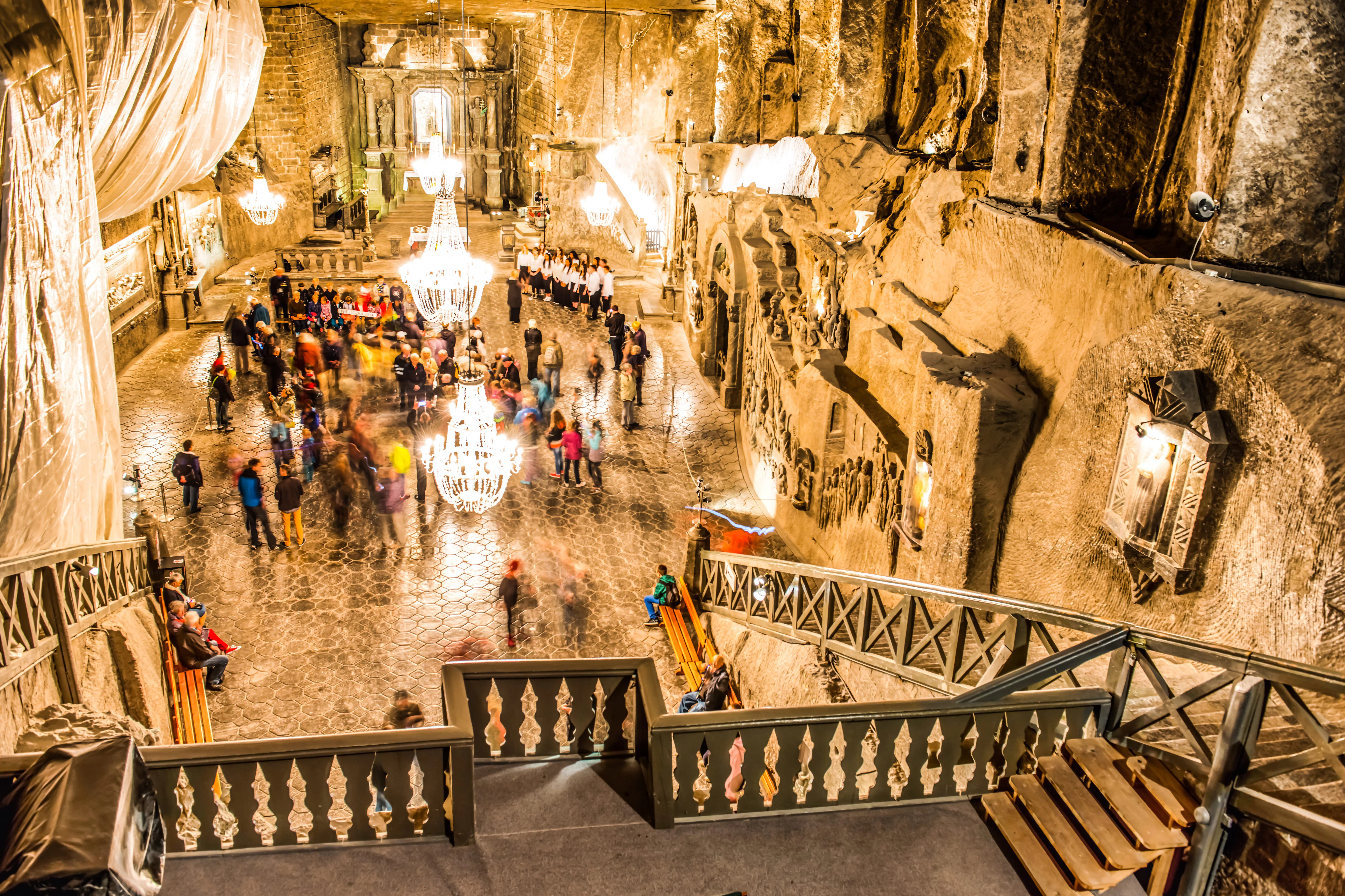 Mina de sal de Wieliczka: Bilhete sem filas + visita guiada