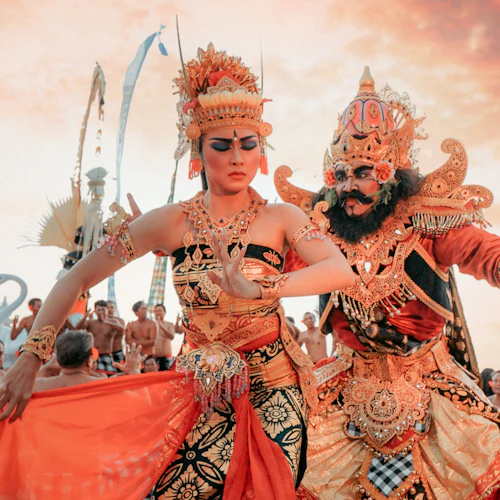 Bali: Espetáculo de dança Kecak na praia de Melasti - Photo 2
