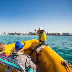 45-minute Yas Island Boat Tour