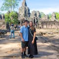 Erkunden Sie die faszinierenden und beeindruckenden Tempel von Angkor Thom und den Bayon-Tempel.