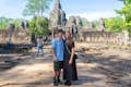 Udforsk de fascinerende og imponerende templer i Angkor Thom og Bayon-templet.