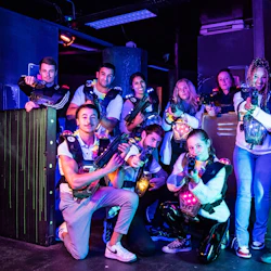 Lasertag - The Ultimate test of friendship (and survival).