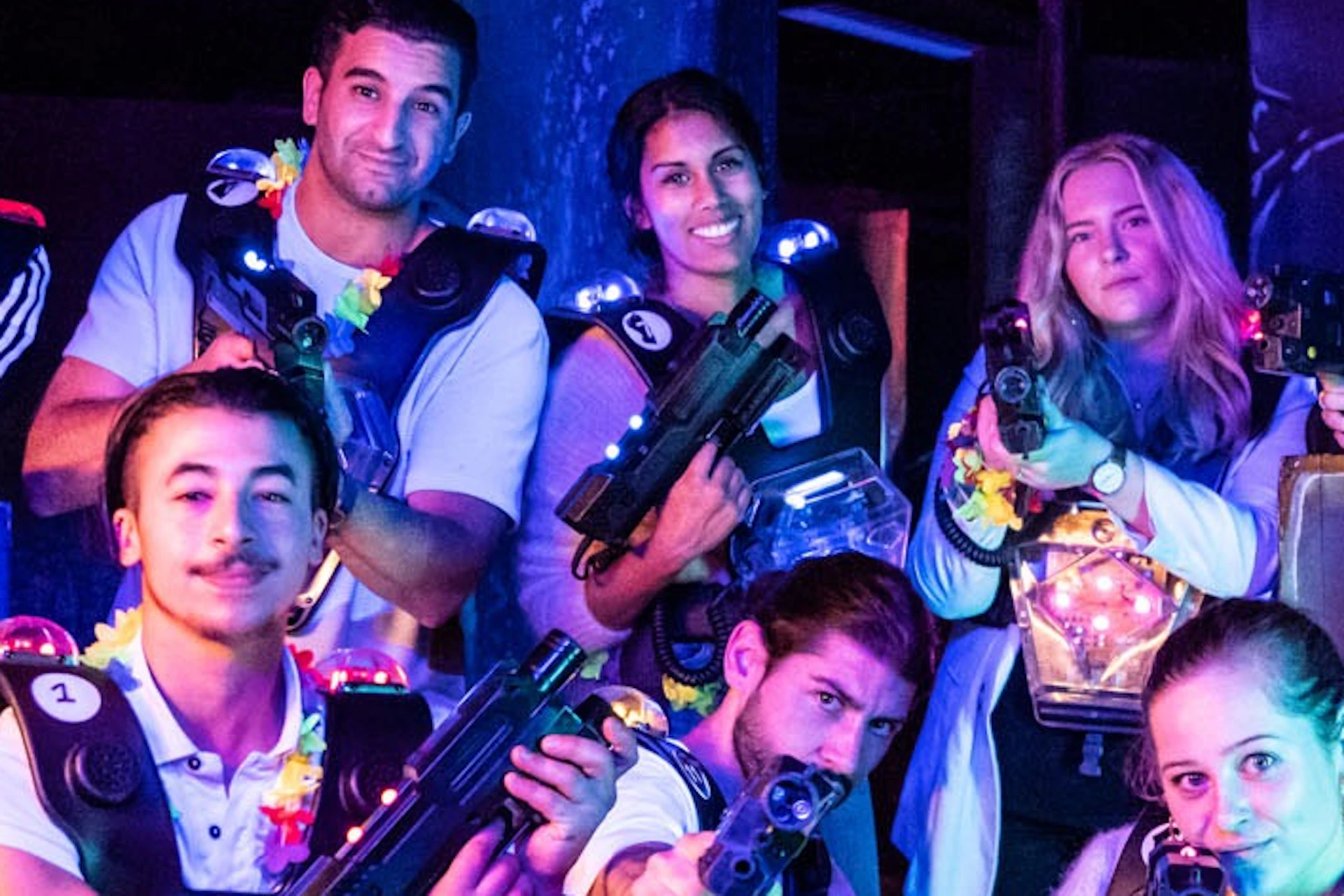 Lasertag - The Ultimate test of friendship (and survival).