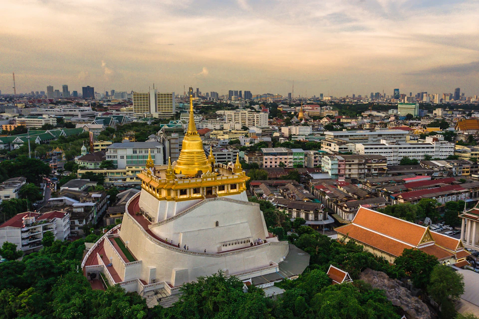 The golden mount in Bangkok