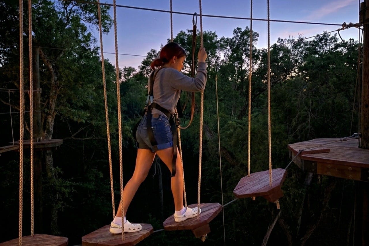 Coral Crater Adventure Park: Night Ninja Adventure Course + Campfire & S'mores - Photo 4