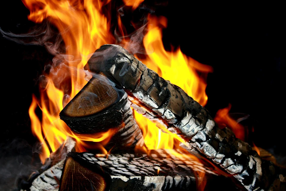 Lappish barbecue and warm fire while waiting for the Northern Lights