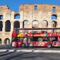 Stadstour Rome + transfer per bus vanaf Civitavecchia