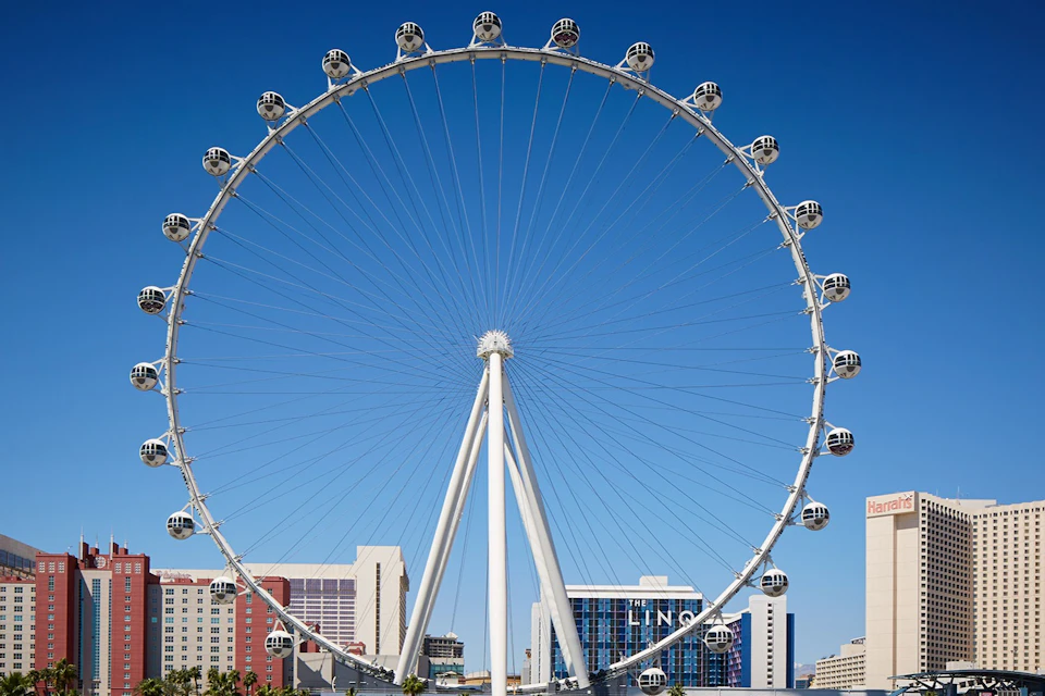 High Roller observation wheel at the LINQ in Las Vegas
