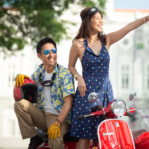 Tour de vespa por Kampong Glam e Distrito Cívico em Singapura - Photo 6