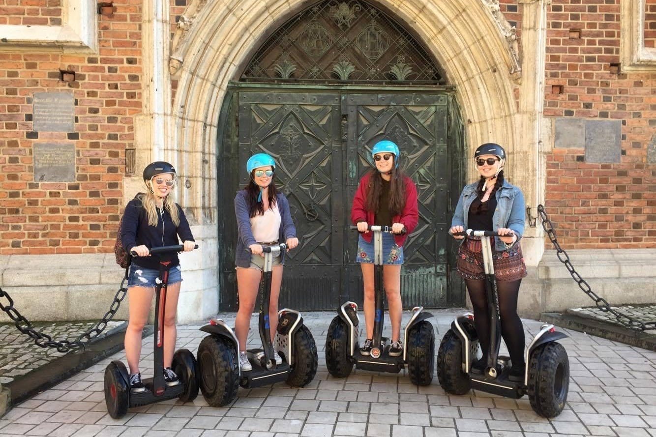Tour in segway di Cracovia, Wislna 4.