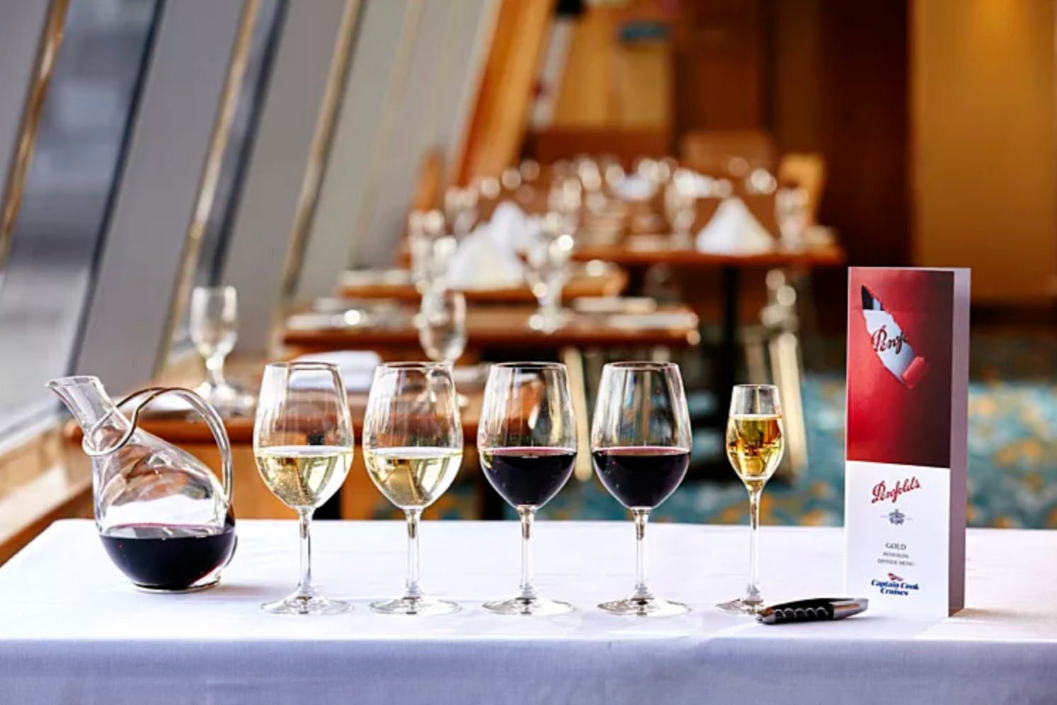 Sydney: Vivid Sydney Captain Cook Gold Penfolds Dinner Cruise + Paired Wines 4