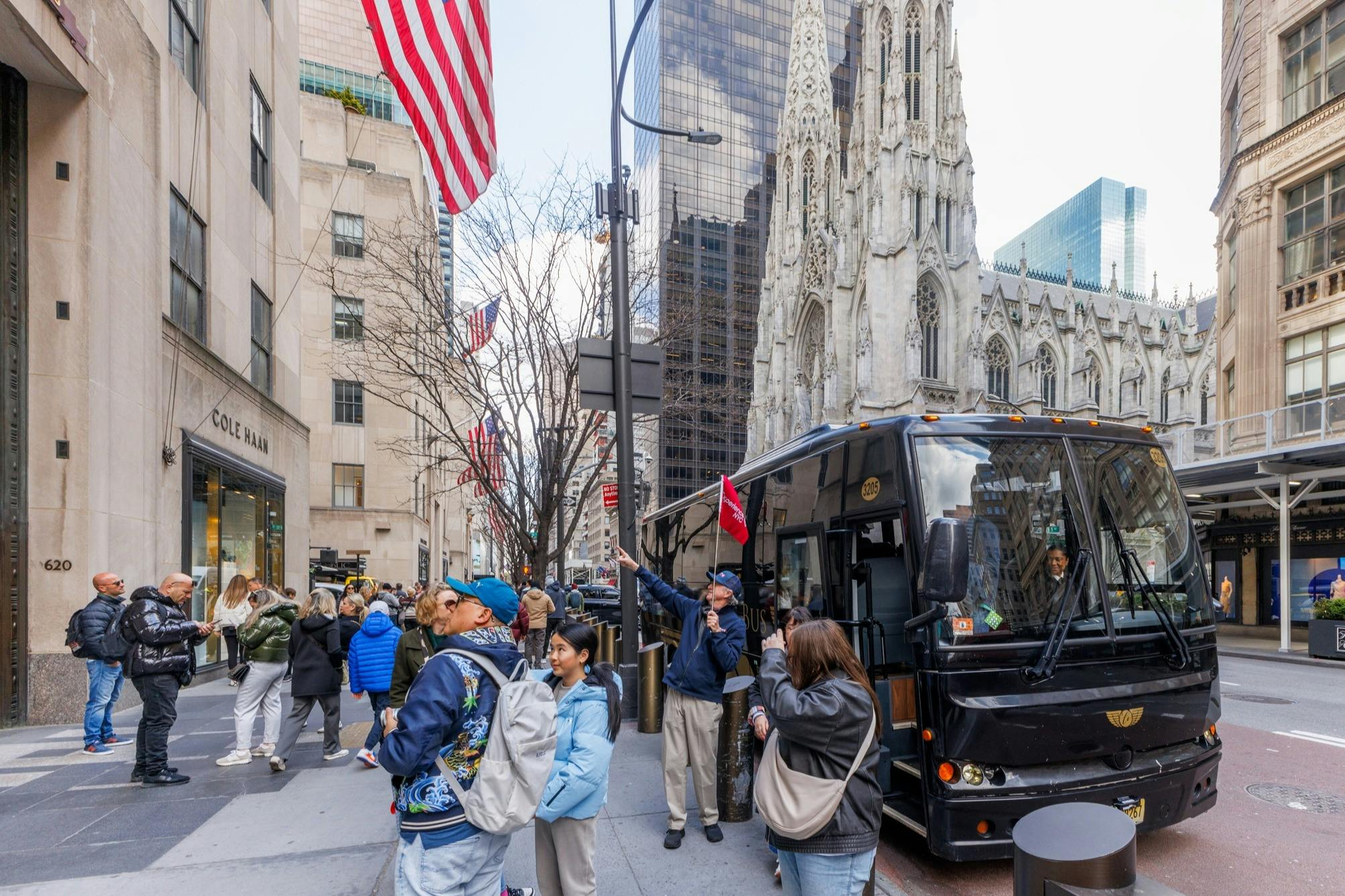 First photo stop at Rockefeller Center