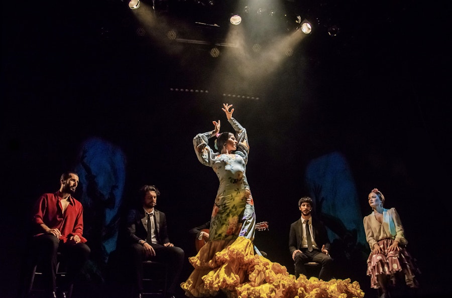 Espectáculo en el Teatro Flamenco en Madrid