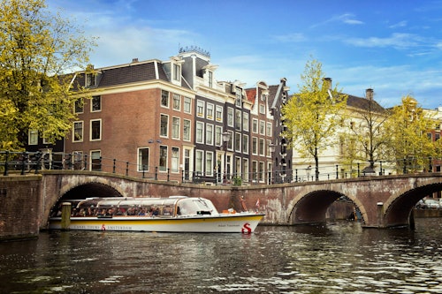 オーディオガイド付きの伝統的な運河クルーズ- Rijksmuseumを出発(即日発券)