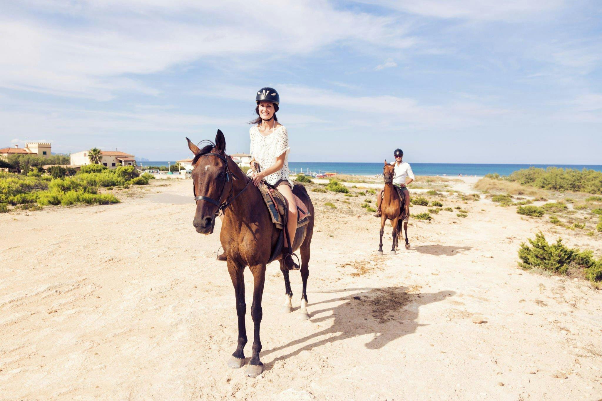 Tour a cavallo di due ore Sole e Mare con trasferimento - Hurghada
