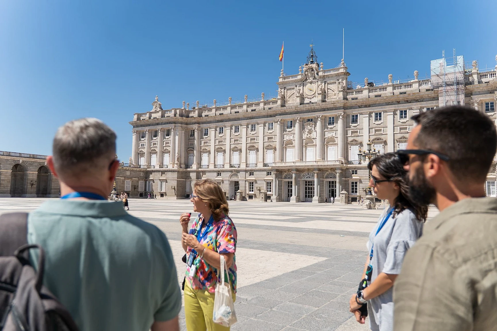 Royal Palace of Madrid: Fast Track Ticket + Guided Tour + Wine Tasting
