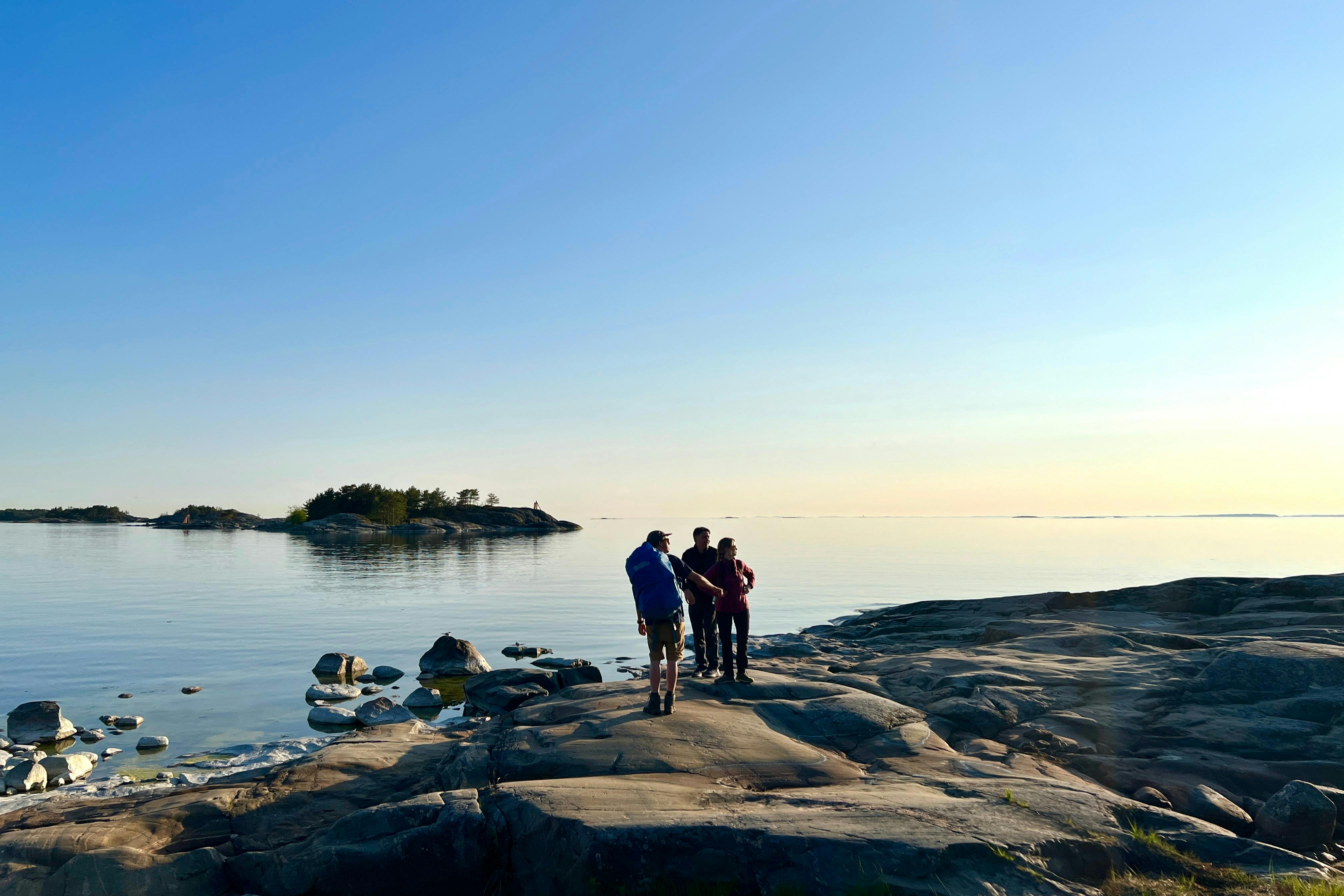 海辺の穏やかな日