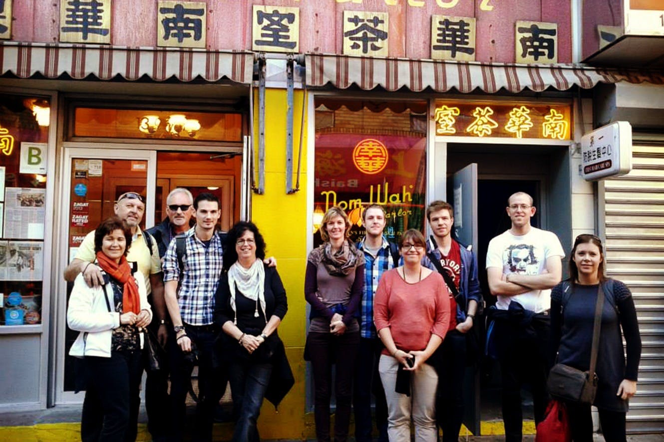 Groupe à China Town
