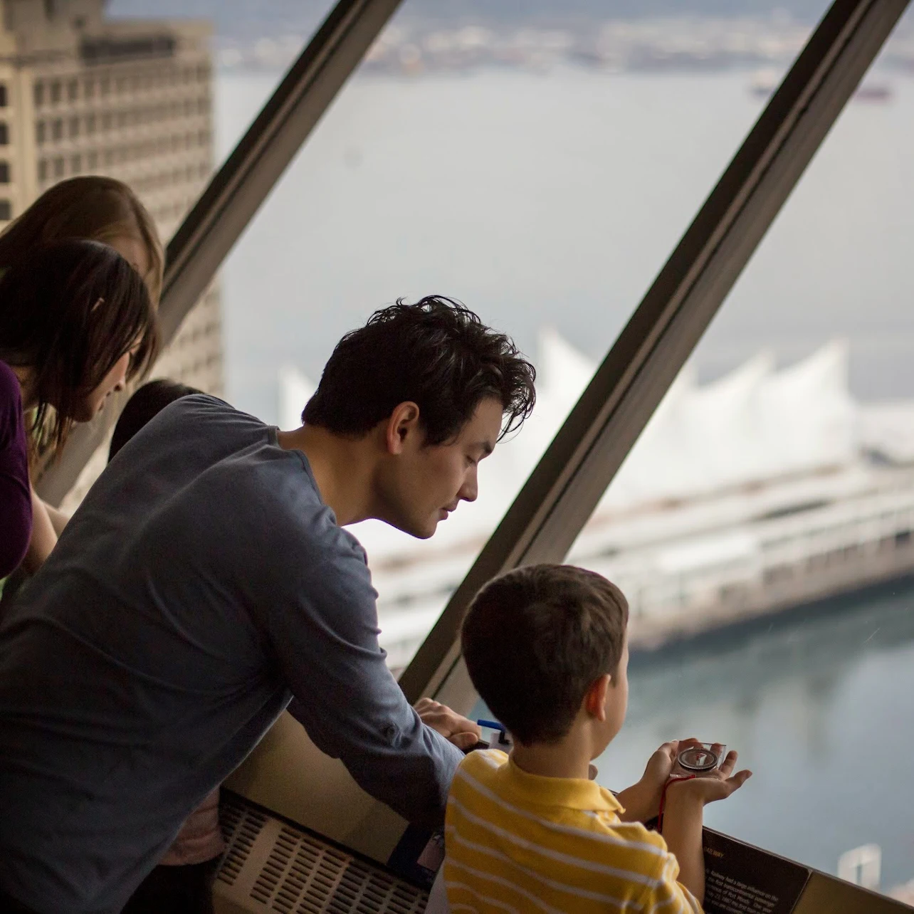 Amazing views from the top of the Vancouver Lookout Tower