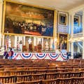 Inside Faneuil Hall. We take a break and when it's open to the public, you can enter for free.