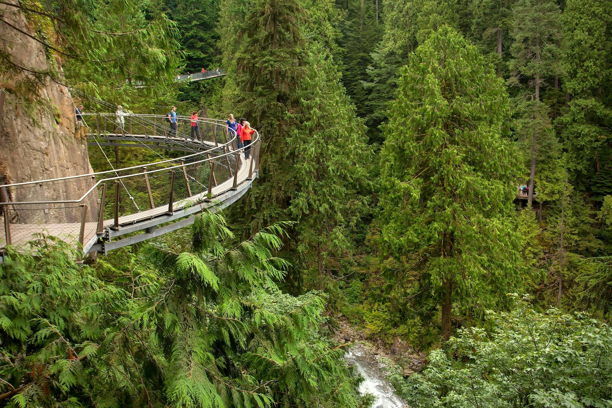 Capilano Suspension Bridge - Cliffwalk