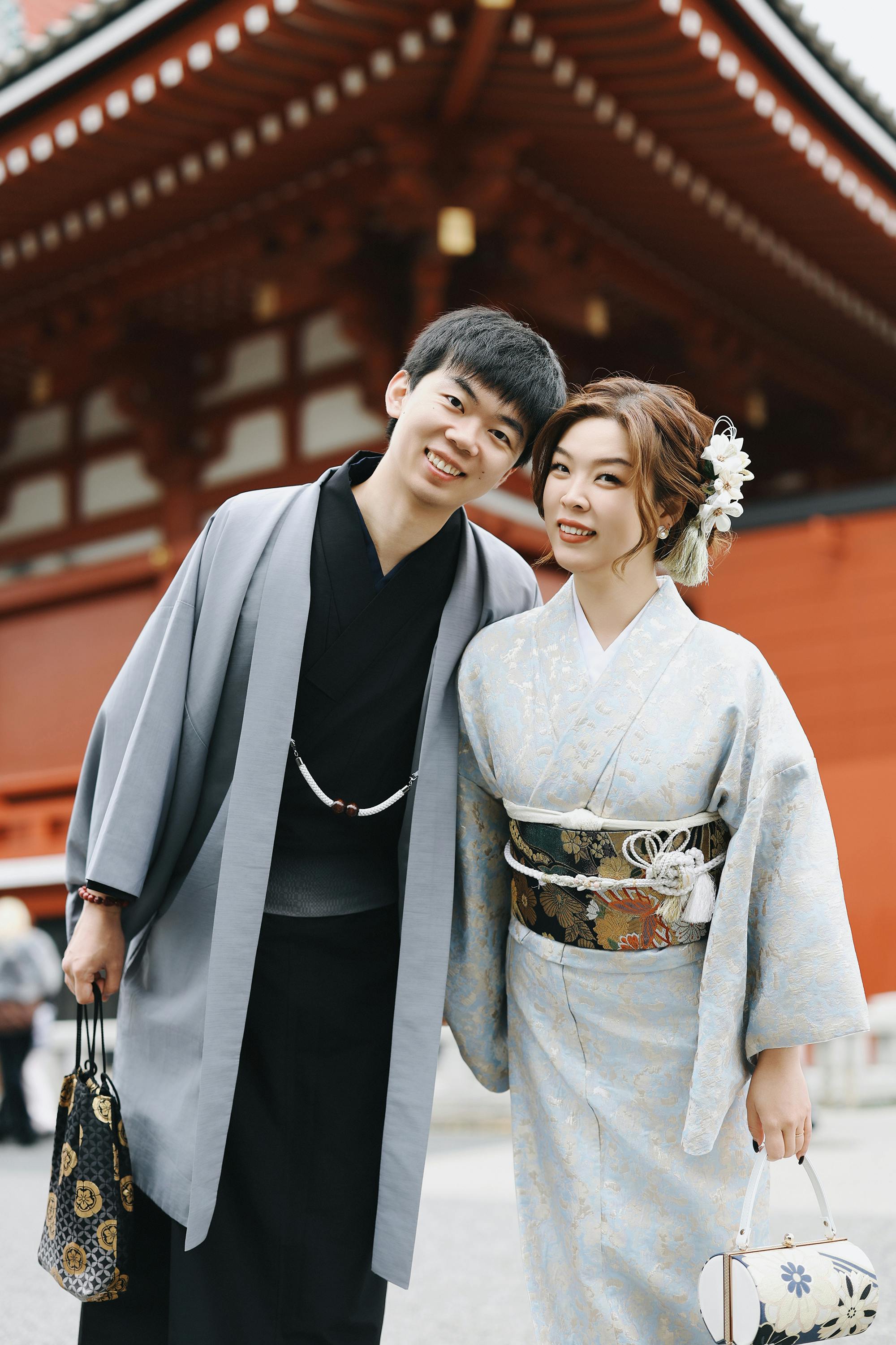 Asakusa: Kimono Rental Experience with Furisode Option