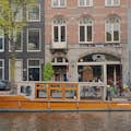 Saloon boat on the canals