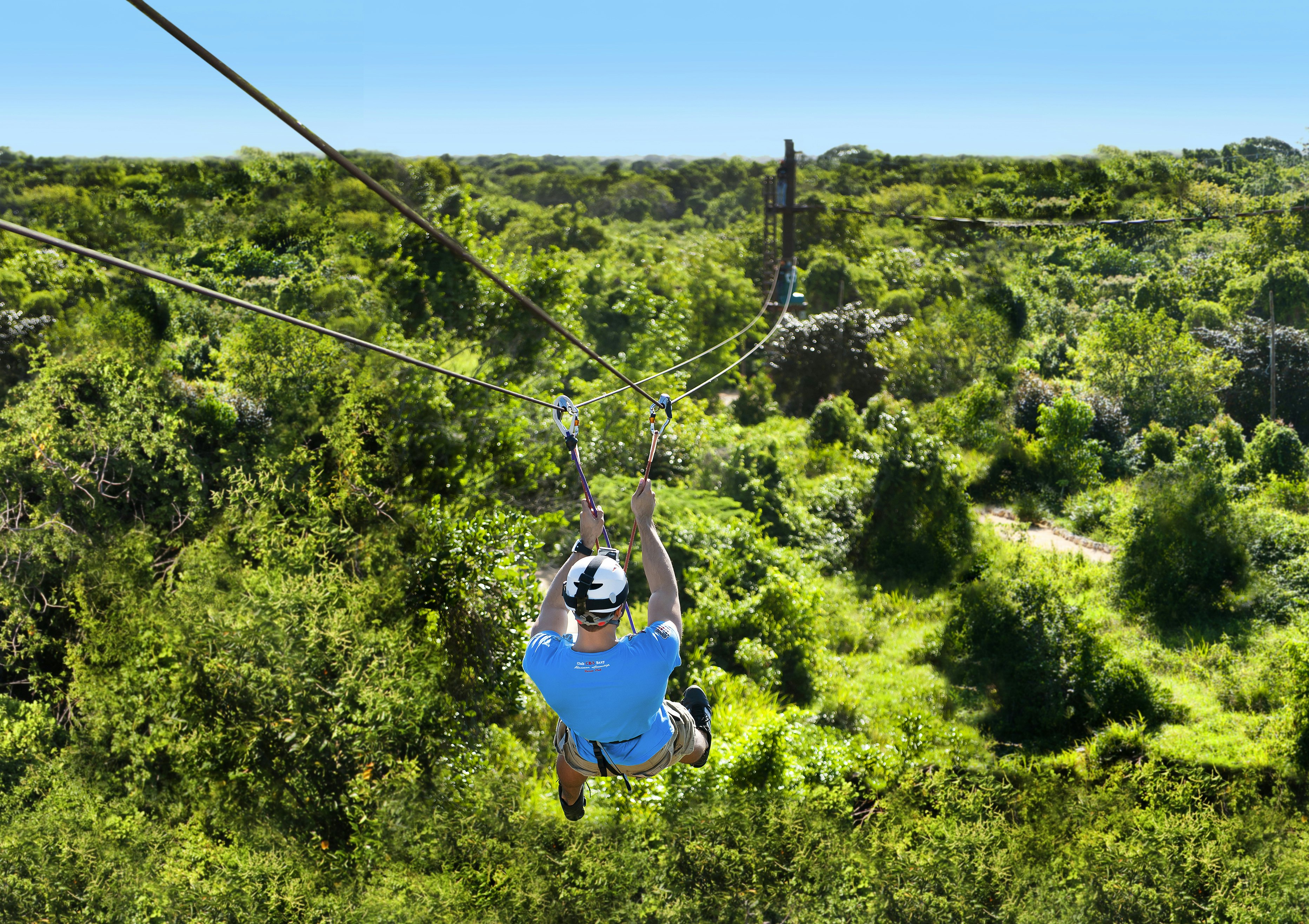 Bavaro Park: buggy + tirolesa