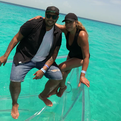 Cancún: Crystal Boat Tour in the Nichupte Lagoon - Photo 9