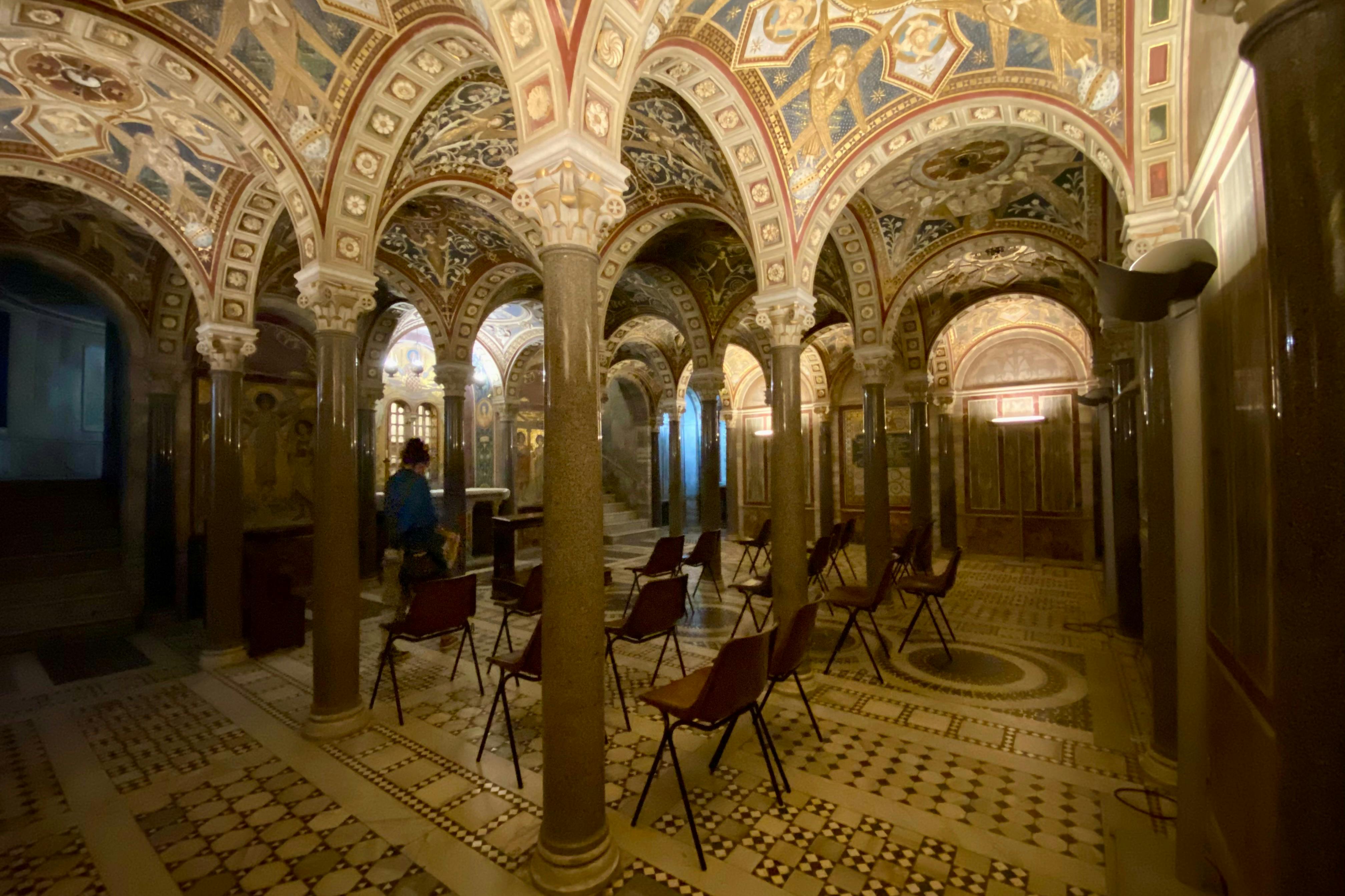 Underground Basilica of Santa Cecilia in Trastevere