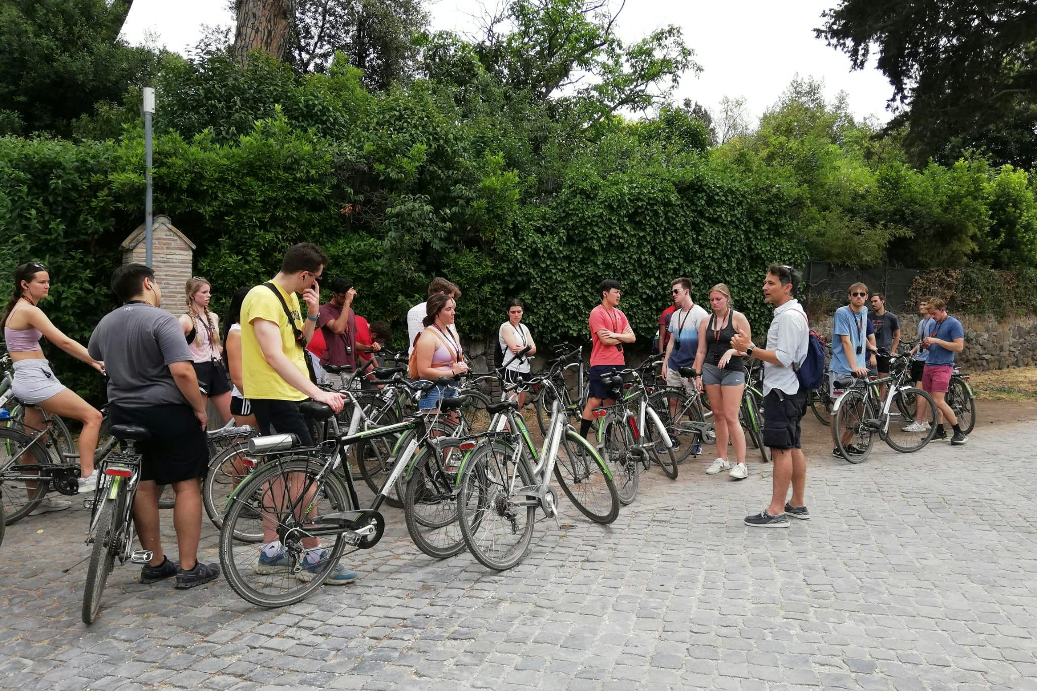 Bike ride on the Appian Way