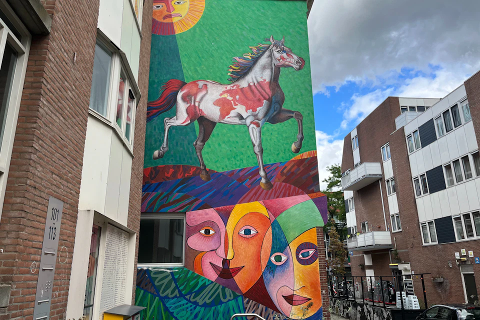 Trotamundos mural