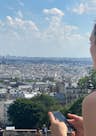 Se på Paris fra Sacré Coeur
