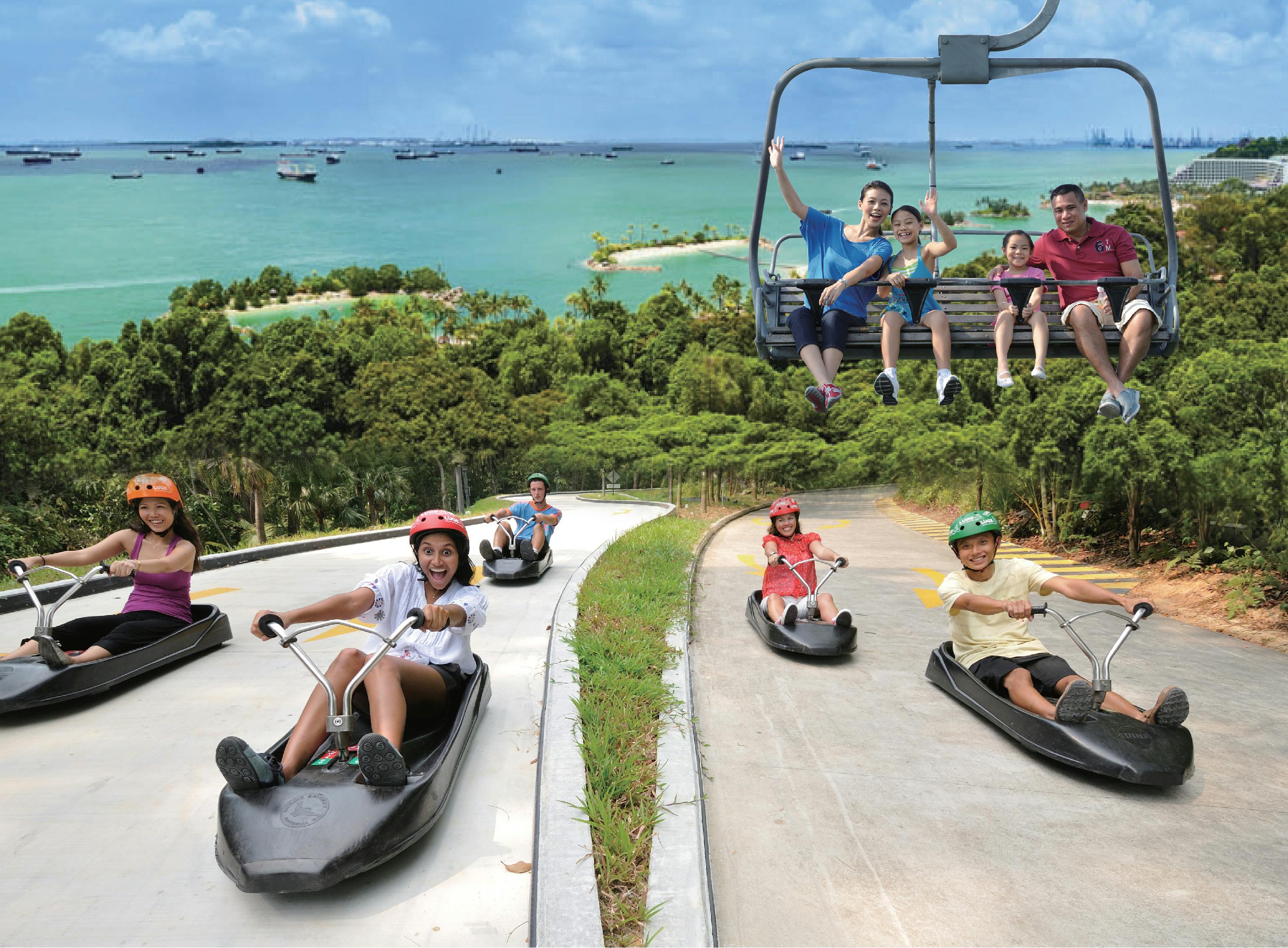 Skyline Luge Sentosa à Singapour