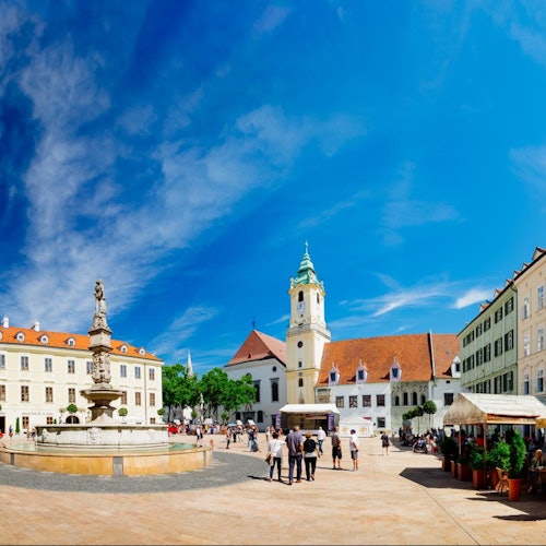 Bratislava: Excursión desde Viena en bus y barco