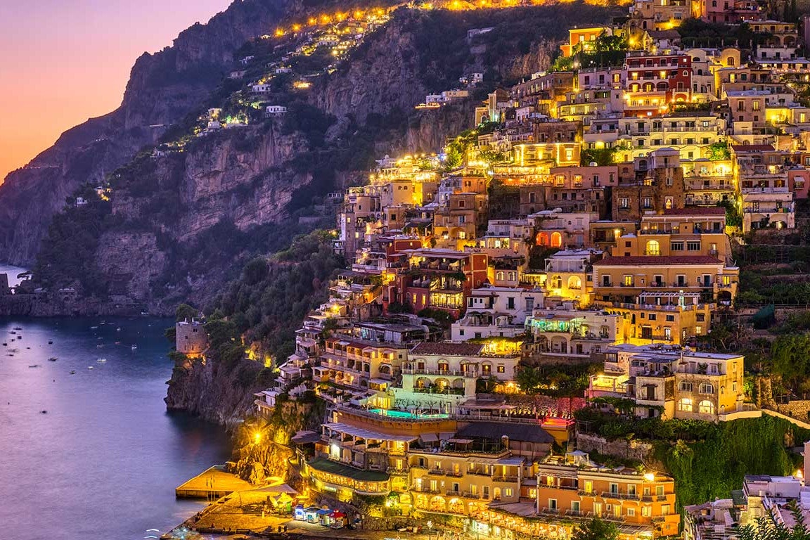 Positano: ida e volta de Nápoles