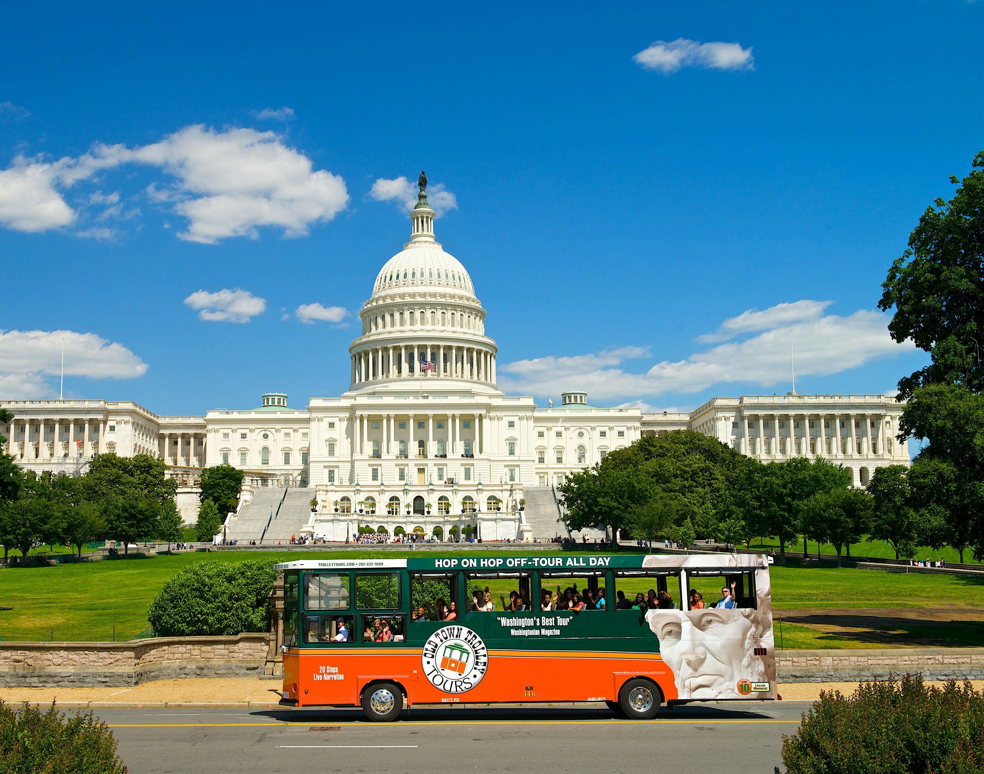 Washington DC: Bilhete Hop-on Hop-off Old Town Trolley
