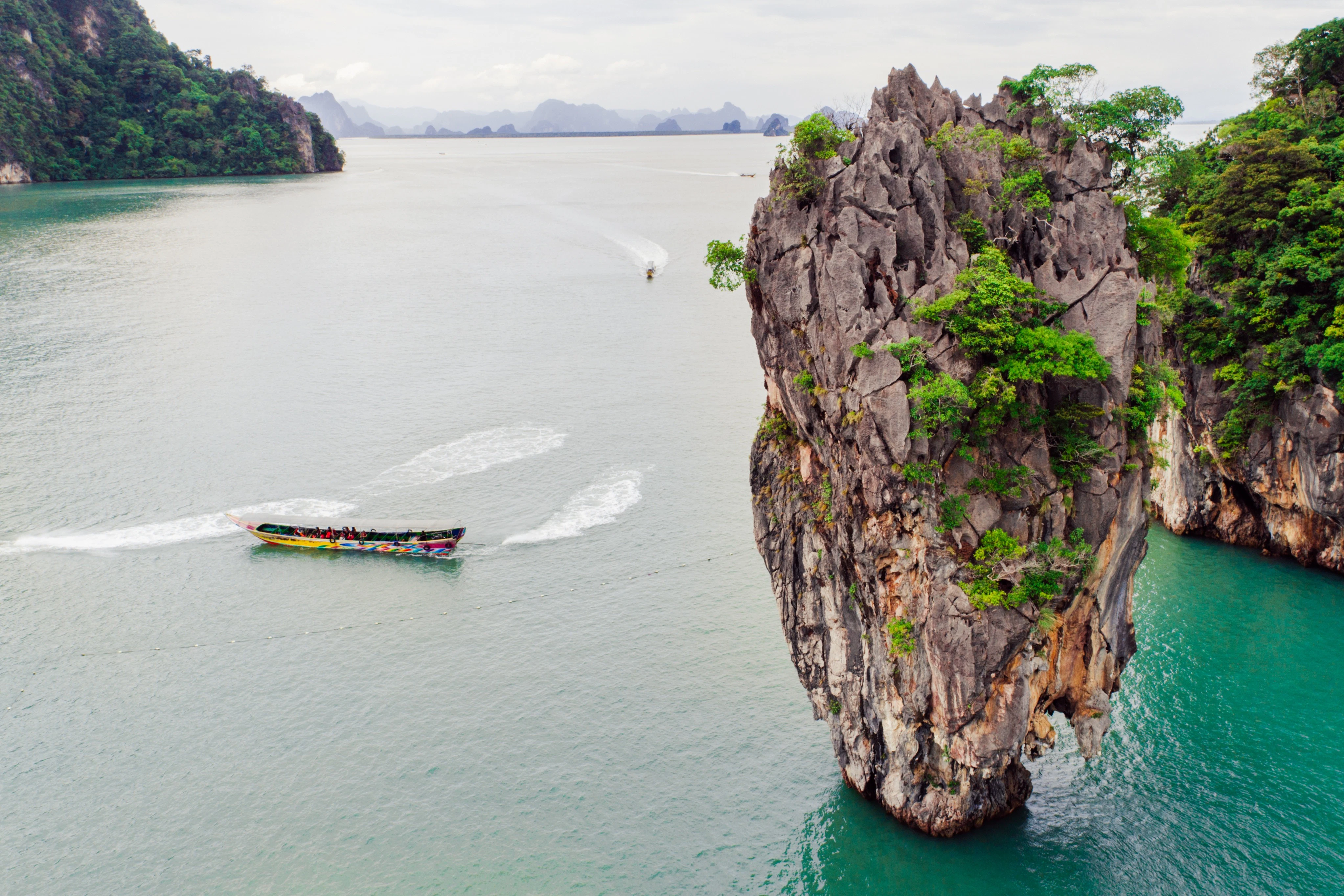 From Phuket: Full Day James Bond Island & Canoe Tour by Longtail Boat