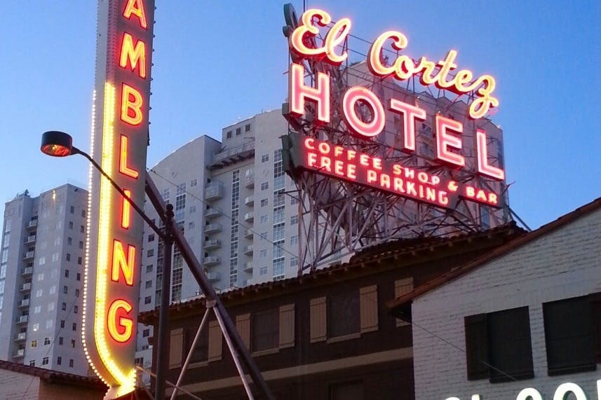 Freemont Street After Dark - The Glitter Gulch