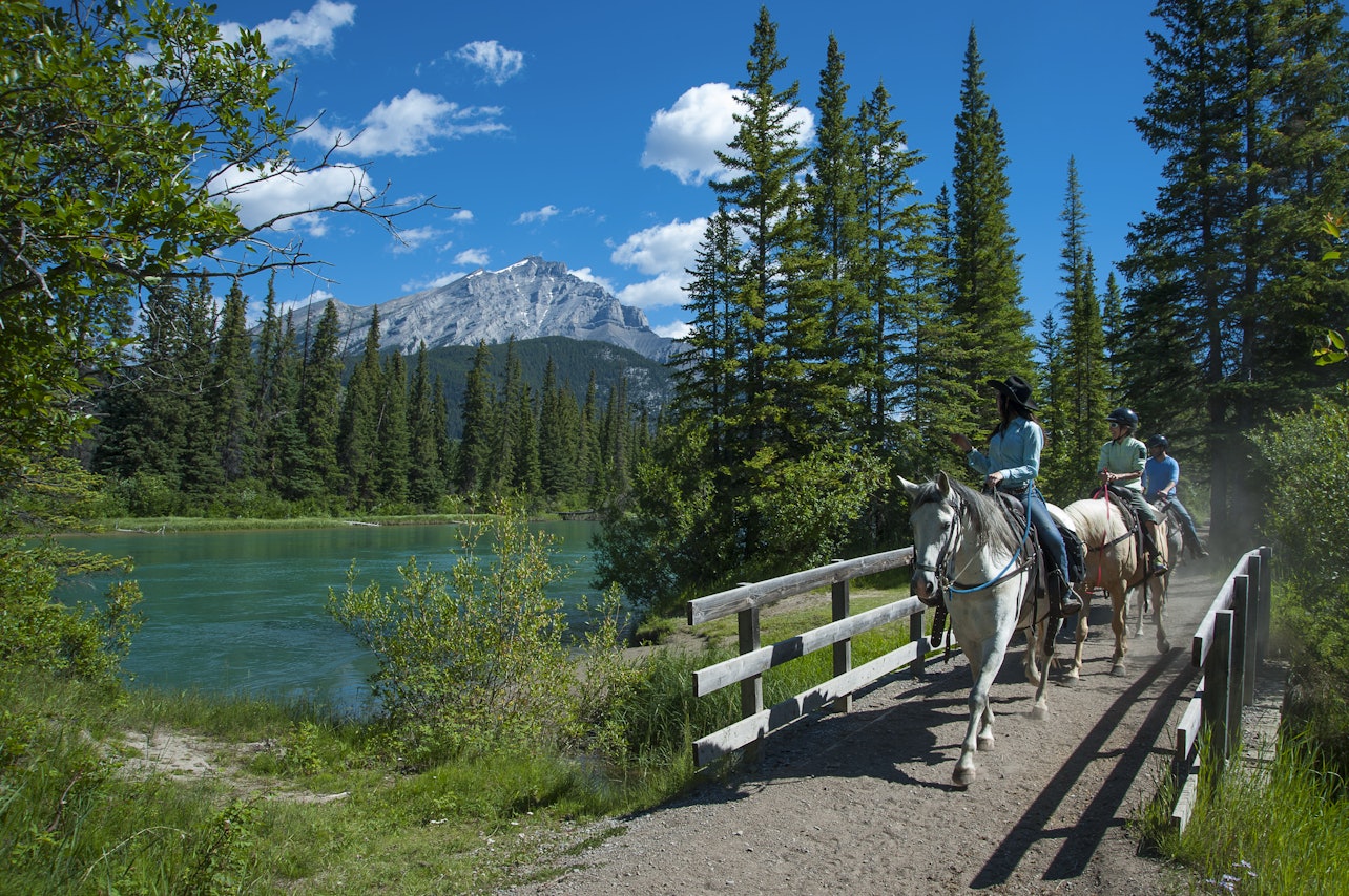 Passeggiata a Cavallo sul Fiume Bow da Banff - Alloggi in Banff
