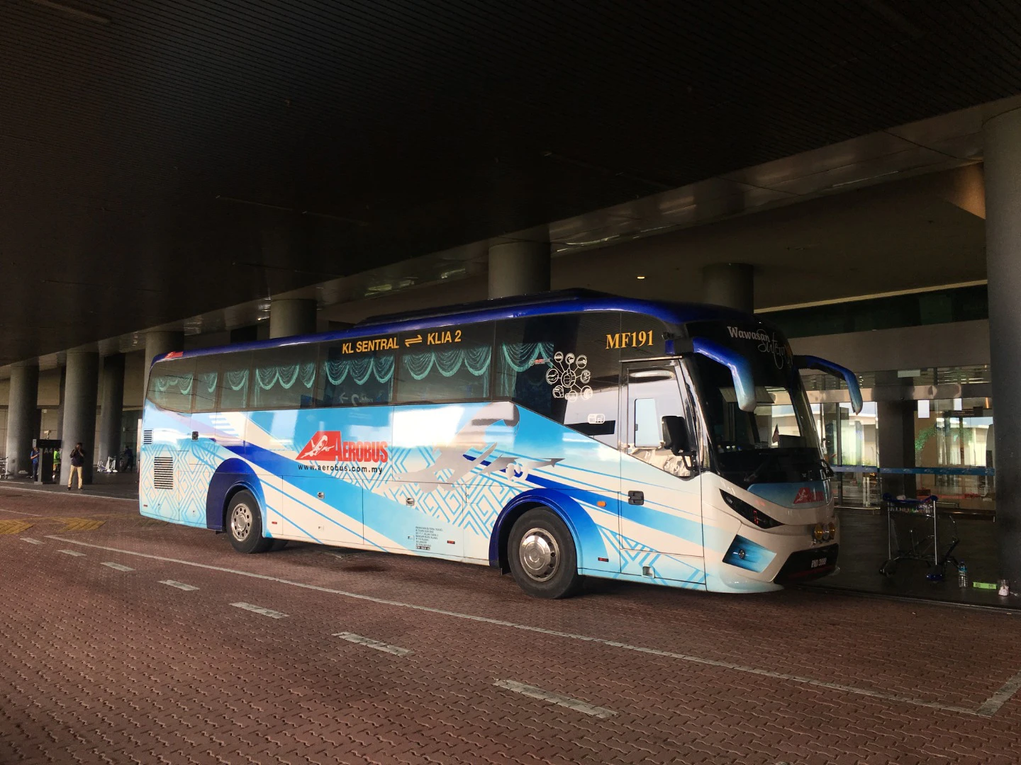 Kuala Lumpur: Bus Transfer from KL Sentral to KLIA Terminal 2