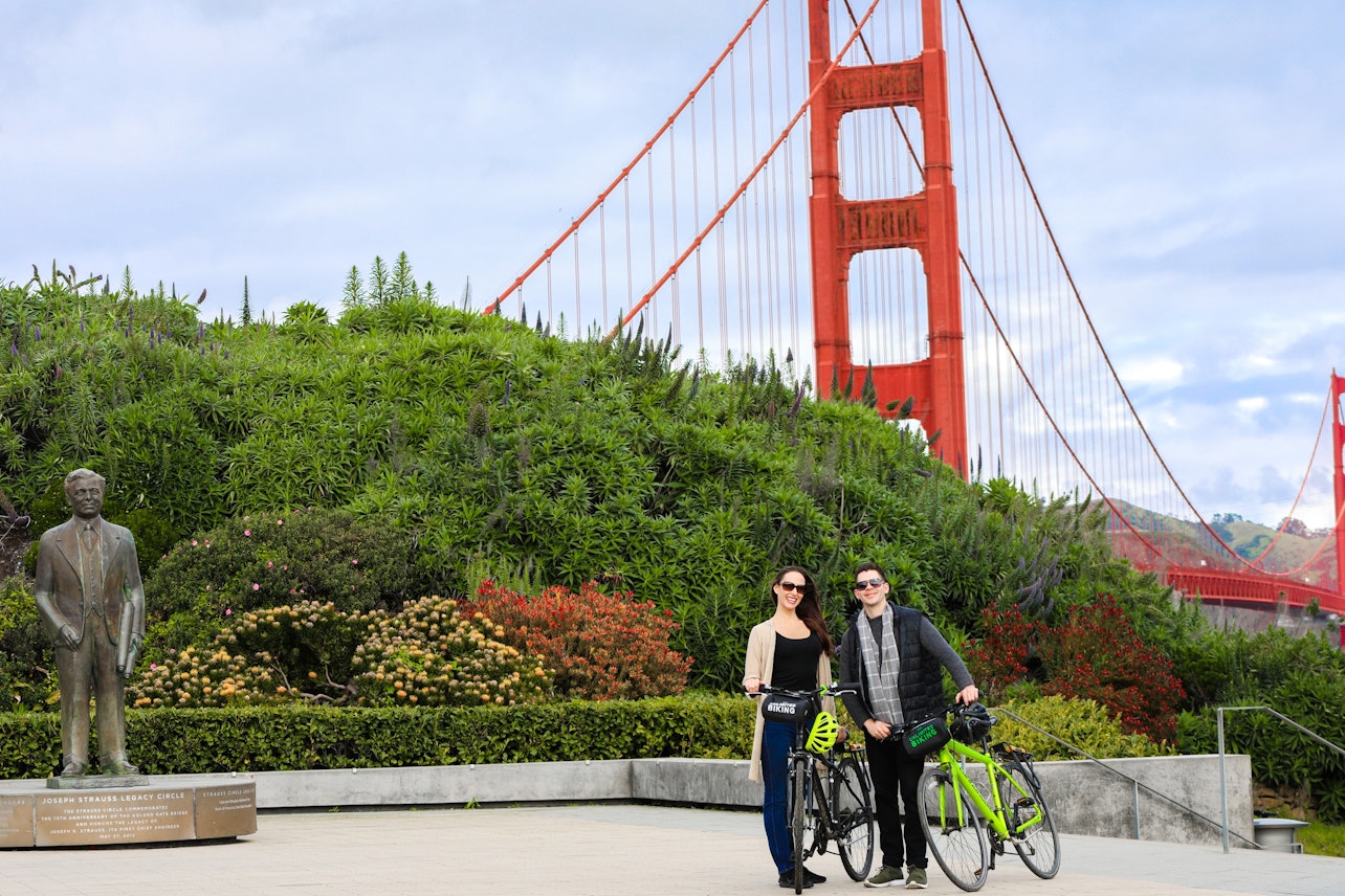 Tour in bicicletta di 3 ore del Golden Gate Bridge - Alloggi in San Francisco
