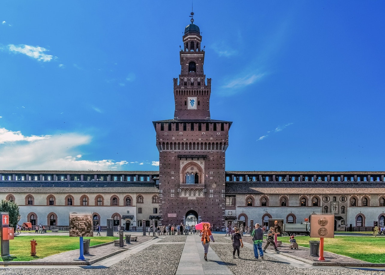Sforza Castle & Leonardo's Vineyard Entry and Self-Guided Tours - Accommodations in Milan