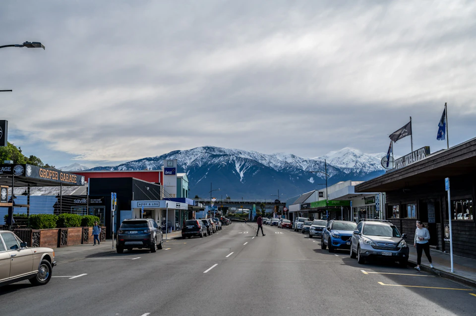 Kaikoura township