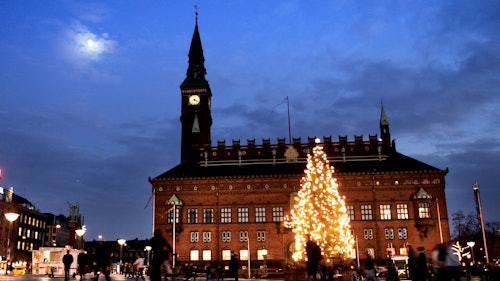 コペンハーゲン市庁舎：ガイド付ツアー(即日発券)