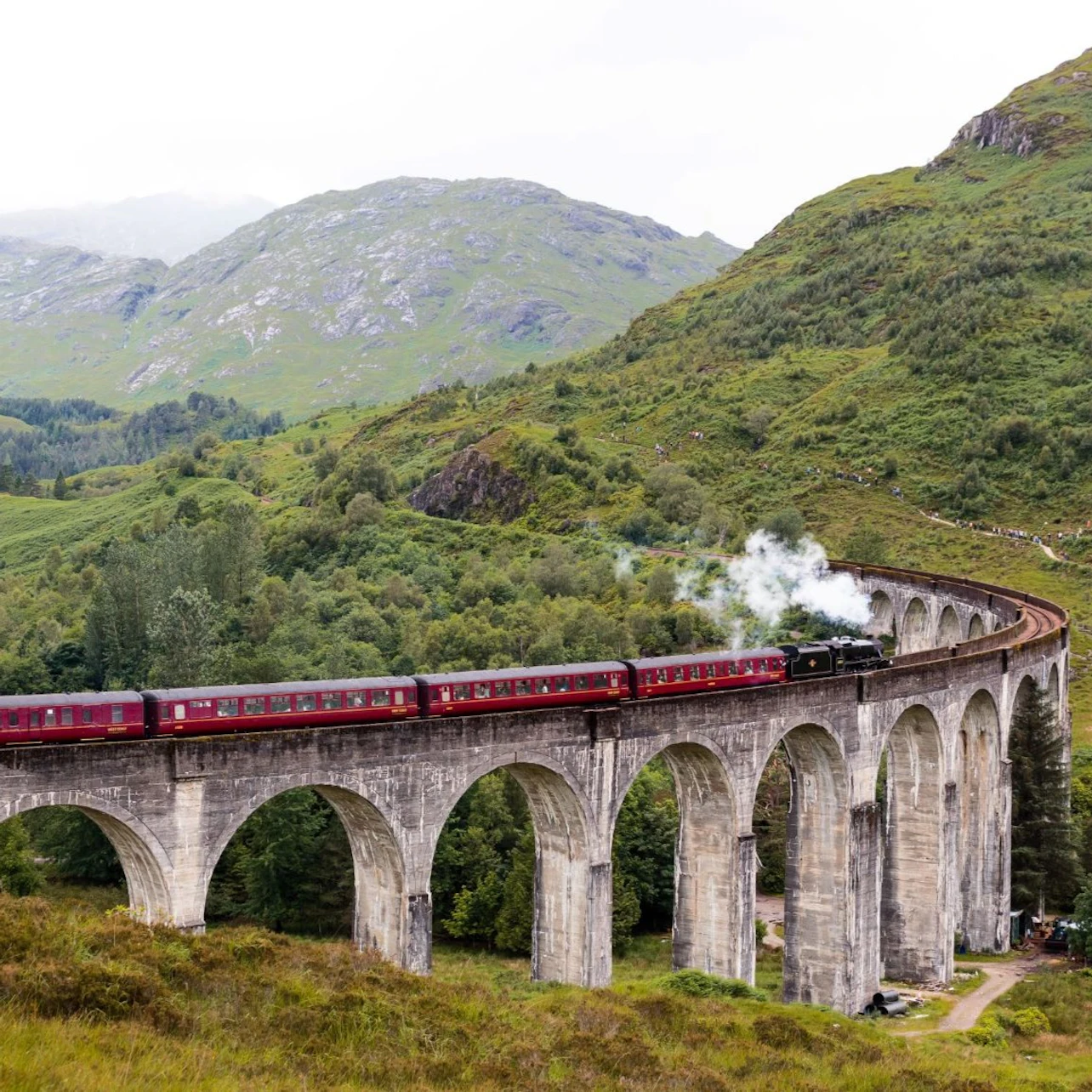 Train Harry Potter et excursion dans les Highlands au départ d'Inverness