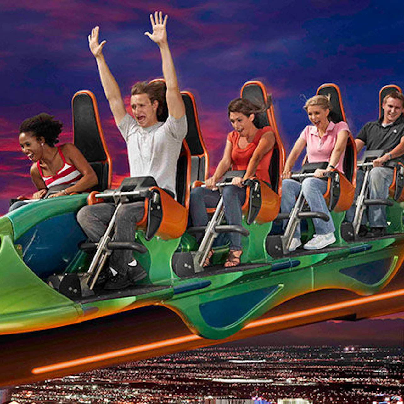 The STRAT Tower: Entry + Optional Thrill Rides in Las Vegas β Tiqets