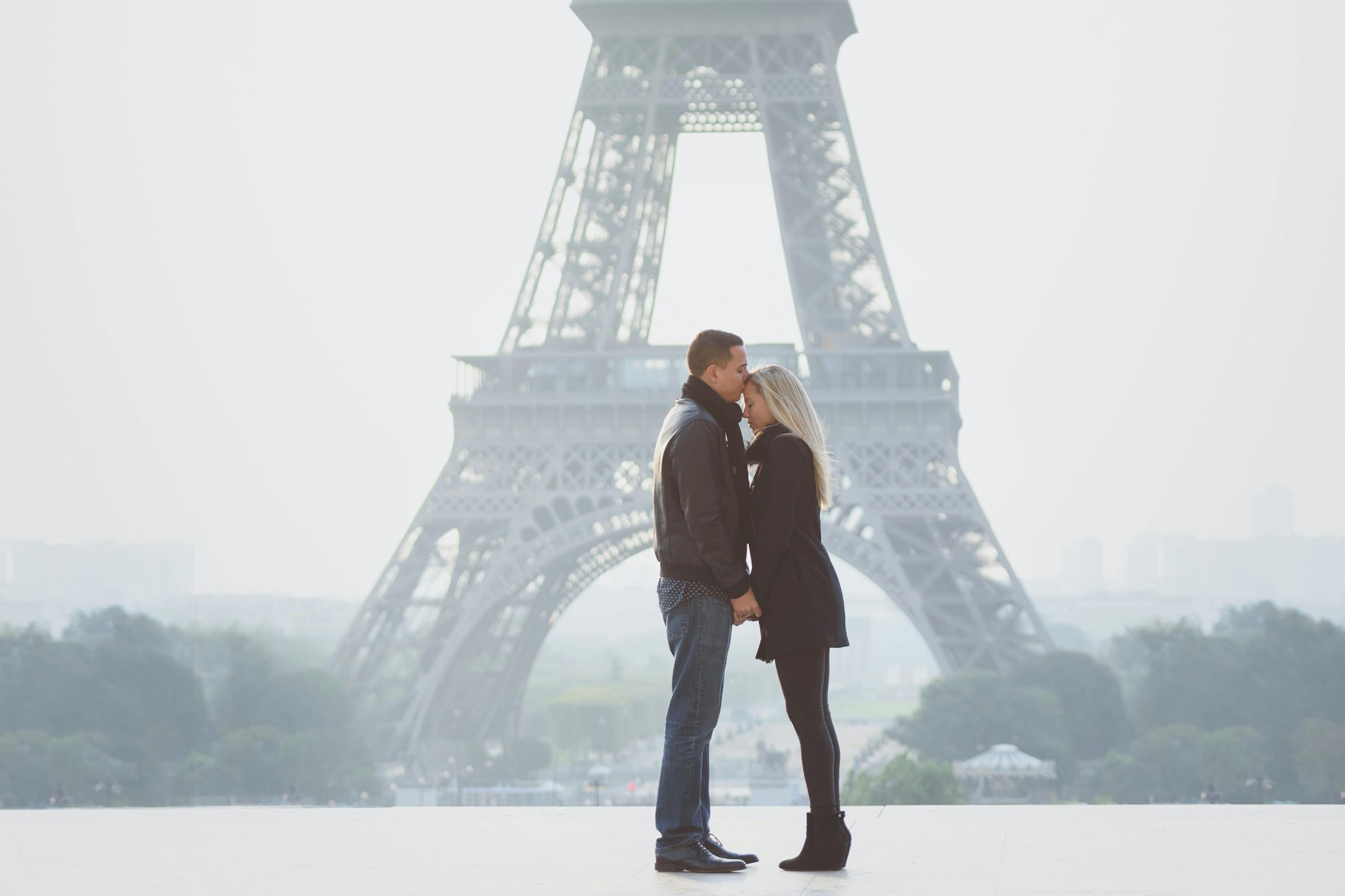 Eiffel Tower as seen from Trocadero Square