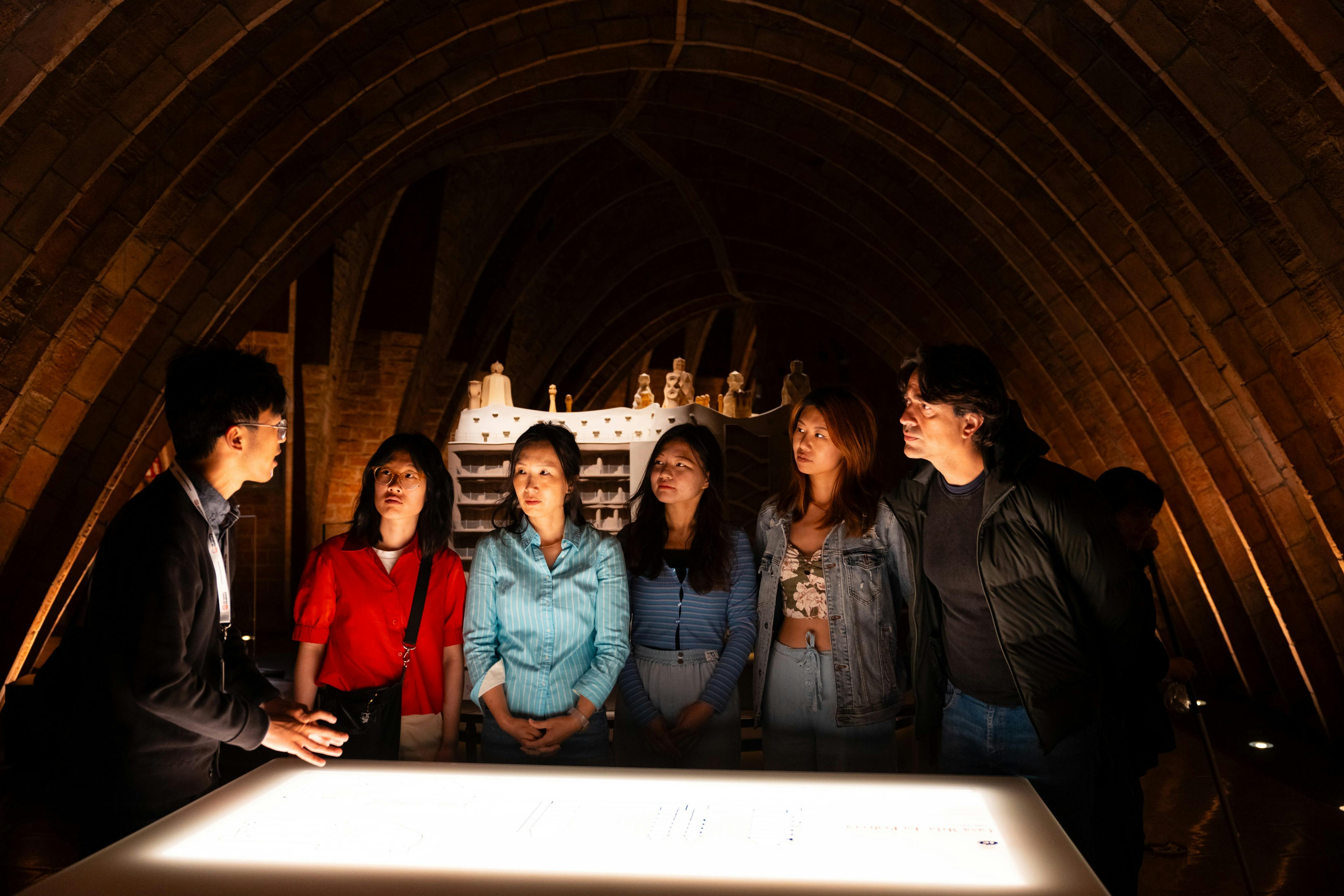 Attic of La Pedrera - screen